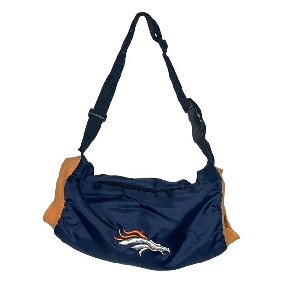 NFL Denver Broncos Thermal Plush Hand Warmer Fannie Pack Perfect for Cold Games - Picture 2 of 6